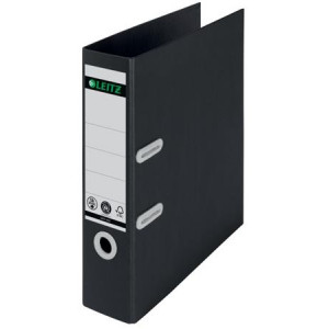 LEITZ Ekologický pákový pořadač  180° RECYCLE, 80 mm, černá