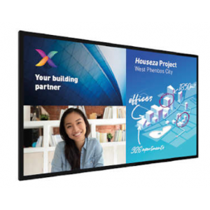 Philips LCD 65" C-Line, 18/7, Android, UHD, touch,  Wifi, D-LED, IPS, 350cd/m2, 8ms, 500 000:1, 2x passive pens