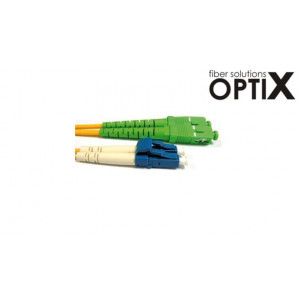 OPTIX SC/APC-LC optický patch cord 09/125 0,5m