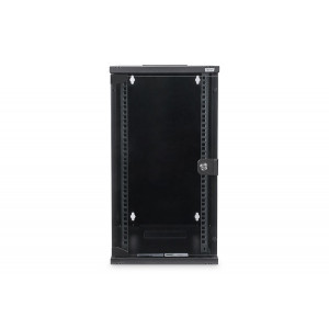 Digitus  nástěnná skříňka 254 mm (10 ") 12U 592x312x300 mm, barva černá (RAL 9005)