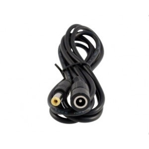 PremiumCord Prodlužovací kabel napájecího konektoru 5,5/2,1mm, délka: 1,5m