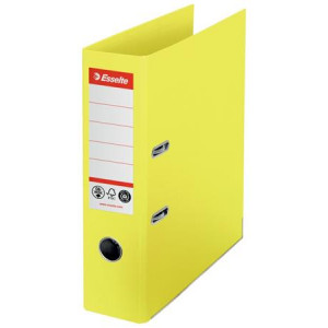 Esselte pákový pořadač No. 1  Co2 neutrální, 75 mm, žlutá