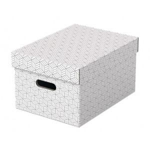 Esselte Home, set 3 ks, velikost M, bílá