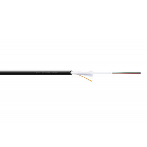 DIGITUS instalační kabel vnitřní/venkovní A/I-DQ (ZN) BH 50/125µ OM3, 12 vláken, CPR Dca, LSZH - 1m