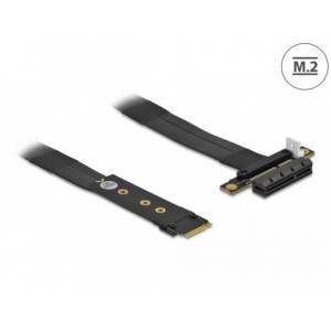 Delock Adaptér M.2 klíč M na PCIe x4 NVMe s kabelem délky 20 cm
