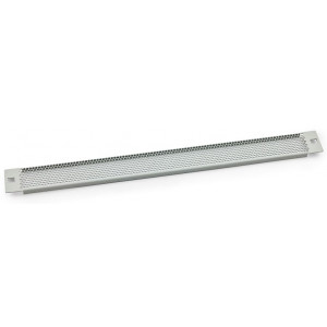 19' záslepka 5U plastový zámek, síto 75%-4mm