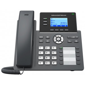 Grandstream GRP2604/ VoIP telefon/ 2,48" podsvícený grafický display/ 6x SIP/ 2x LAN/ GDMS