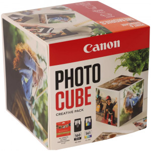 Canon inkoustová náplň PG-560/CL-561 PHOTO CUBE Creative Pack White ORANGE 5x5 (PP-201 40listů)