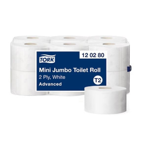 Toaletní papír Tork Mini Jumbo T2, 2vr., 12 rolí