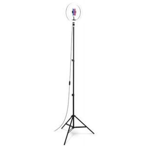 CONNECT IT Selfie12Ring kruhové 12" LED světlo + stativ 2,1 m