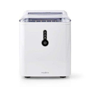 Nedis KAIC100FWT - Výrobník kostek ledu | 1.6 l | 12 kg | Plast