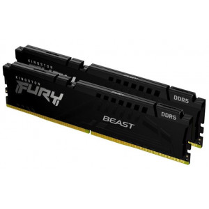 KINGSTON 32GB 5200MHz DDR5 CL40 DIMM (Kit of 2) FURY Beast Black