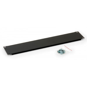 Záslepka 6U do 19" racku černá