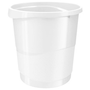 Odpadkový koš Esselte VIVIDA, 14 l, bílý