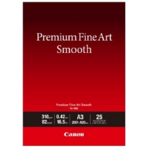 Canon fotopapír Premium FineArt Smooth A3 25 sheets