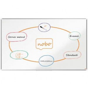 Nobo smaltovaná magnetická tabule Premium Plus 1800 x 1200 mm