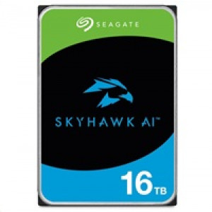 SEAGATE HDD 16TB SKYHAWK AI, 3.5", SATA 6Gb/s, 7200 RPM, Cache 512MB