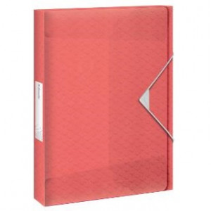 NOBO Box na dokumenty Esselte Colour'Breeze, 40mm, korálová