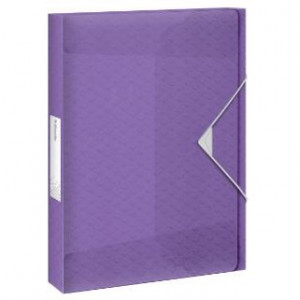 NOBO Box na dokumenty Esselte Colour'Breeze, 40mm, levandulová