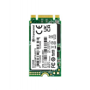 TRANSCEND MTE452T2 512GB 3K P/E SSD disk M.2, 2242 PCIe Gen3 x2 NVMe 1.3 (3D TLC), B+M Key, 1700MB/s R, 1250MB/s W