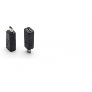 PremiumCord USB redukce USB2.0 Micro B female - USB2.0 Mini 5PIN male