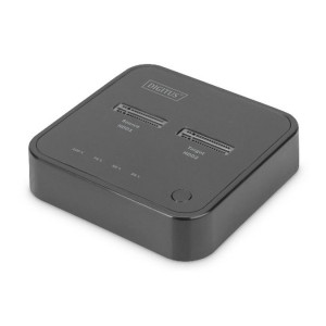 DIGITUS Dual M.2 NVMe SSD dokovací stanice s funkcí offline klonování, USB-C