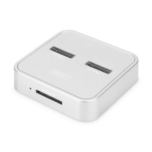 DIGITUS DoKovací stanice  M.2 NVMe + M.2 SATA SSD se čtečkou karet SD Express, USB-C