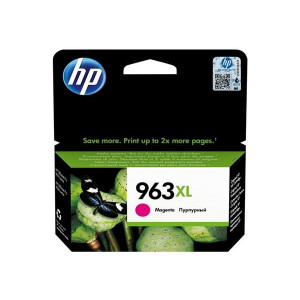 HP 963XL High Yield Magenta Original Ink Cartridge - 1600 stran pro OJ 9010, 9013,9020 - blistr