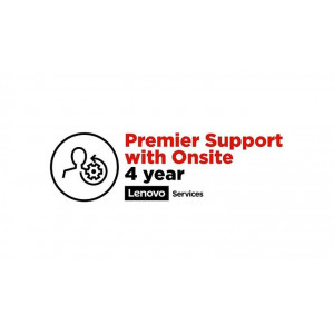 Lenovo rozšíření záruky Lenovo 4Y Premier Support Upgrade from 1Y Premier Support