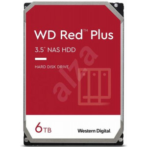 WD RED PLUS NAS WD60EFPX 6TB SATAIII/600 256MB cache CMR