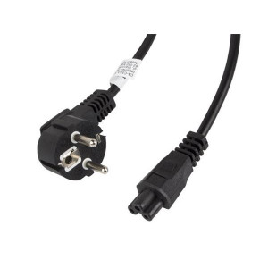 LANBERG CEE 7/7 (MICKEY) na IEC 320 C5 POWER CORD 3M VDE černý  