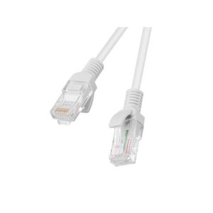 LANBERG Patch kabel CAT.5E UTP 1.5M šedý Fluke Passed  