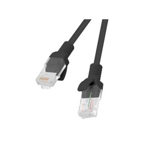 LANBERG Patch kabel CAT.5E UTP 2M černý Fluke Passed  