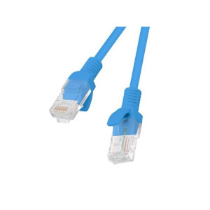 LANBERG Patch kabel CAT.6 UTP 1M modrý Fluke Passed  