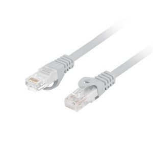 LANBERG Patch kabel CAT.6 UTP LSZH CU 0.5M šedý Fluke Passed  
