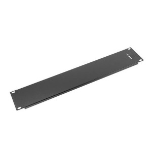 LANBERG 19" BLANKING PANEL 2U BLACK  