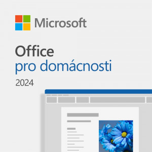 Elektronicky: MICROSOFT Office 2024 pro studenty a domácnosti / D-OEM OA3/ DA/ pouze s PC HAL3000