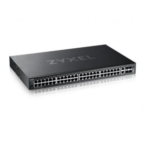 Zyxel XGS2220-54, L3 Access Switch, 48x1G RJ45 2x10mG RJ45, 4x10G SFP+ Uplink, incl. 1 yr NebulaFlex Pro