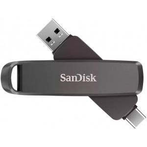 SanDisk Extreme PRO Dual Drive 1TB / USB Type-C + USB Type-A / USB 3.2 Gen 1 / kov / černá