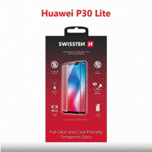 SWISSTEN OCHRANNÉ SKLO CASE FRIENDLY HUAWEI P30 LITE ČERNÉ