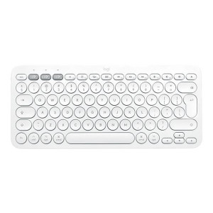 Logitech klávesnice Bluetooth Keyboard K380 US, bílá