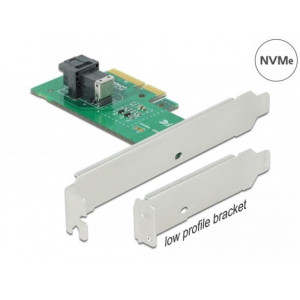 Delock Karta PCI Express x4 na 1 x interní NVMe SFF-8643 - Low Profile
