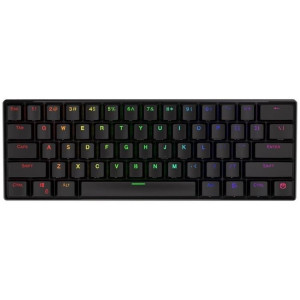 Endorfy herní klávesnice Thock Compact BR RGB /USB/ brown sw. / bezdrátová / mechanická / US layout / mini /černá RGB 