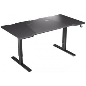 Endorfy herní stůl Atlas L / 150cm x 78cm / nosnost 80 kg / prostor na kabeláž / černý 