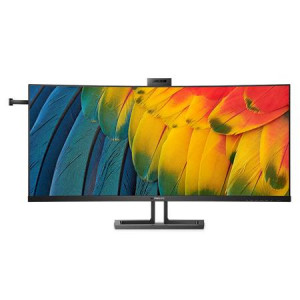 Philips LCD 40B1U6903CH 40" zakřivený IPS/5120x2160@75Hz/4ms/300cd/2xHDMI/DP/4xUSB/USB-C dock/RJ45/Webcam/Repro/HAS/VESA