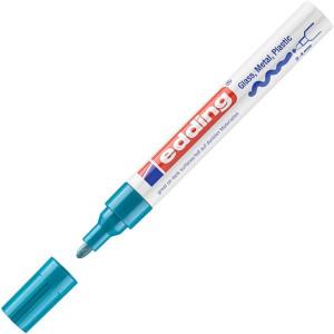 Lakový popisovač Edding 750, světle modrý