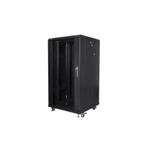 LANBERG Volně stojící skříň 19" 22U/600x600 černá (RAL9004)   (v rozloženém stavu)