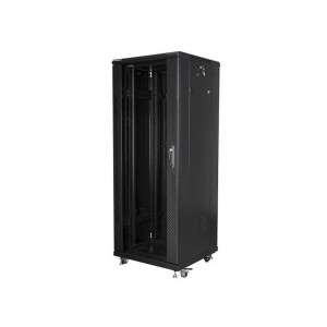 LANBERG Volně stojící skříň 19" 32U/600x600 (v rozloženém stavu) černá (RAL9004)  