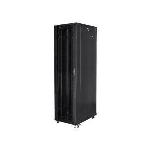 LANBERG Volně stojící skříň 19" 47U/800x1000 (v rozloženém stavu) černá (RAL9004)  