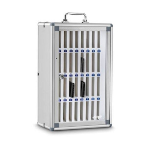 Box na mobilní telefony Mobisafe - pro 36 ks, šedý